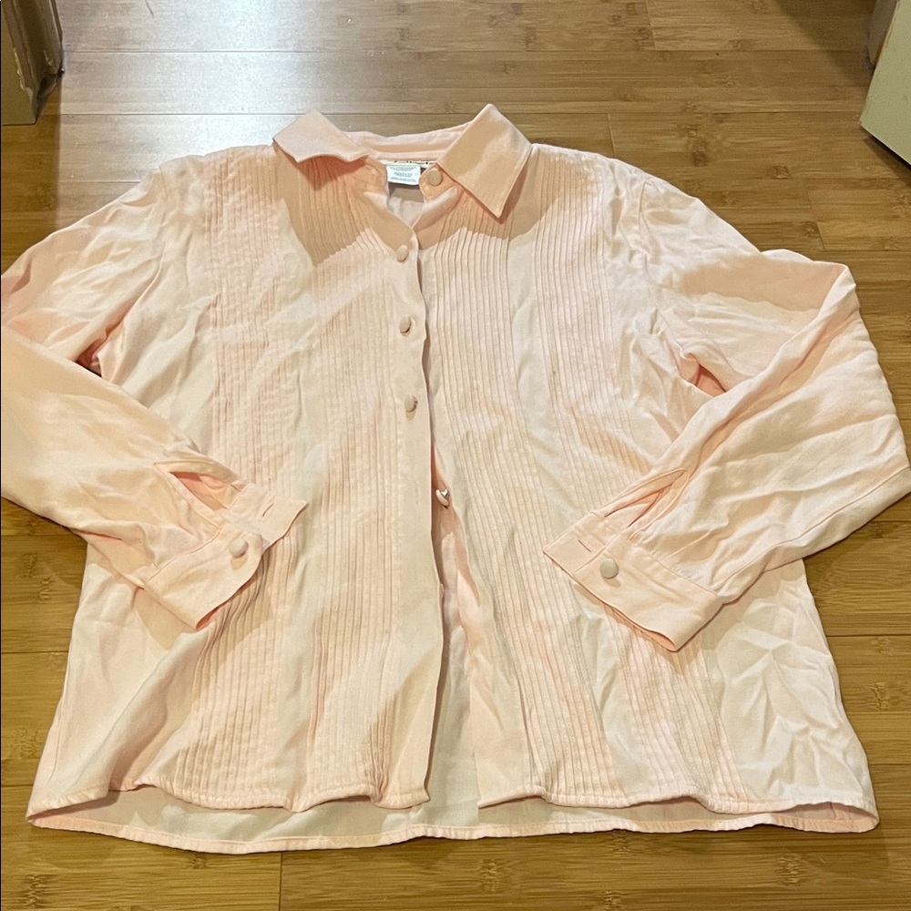 Talbots Pink Blouse